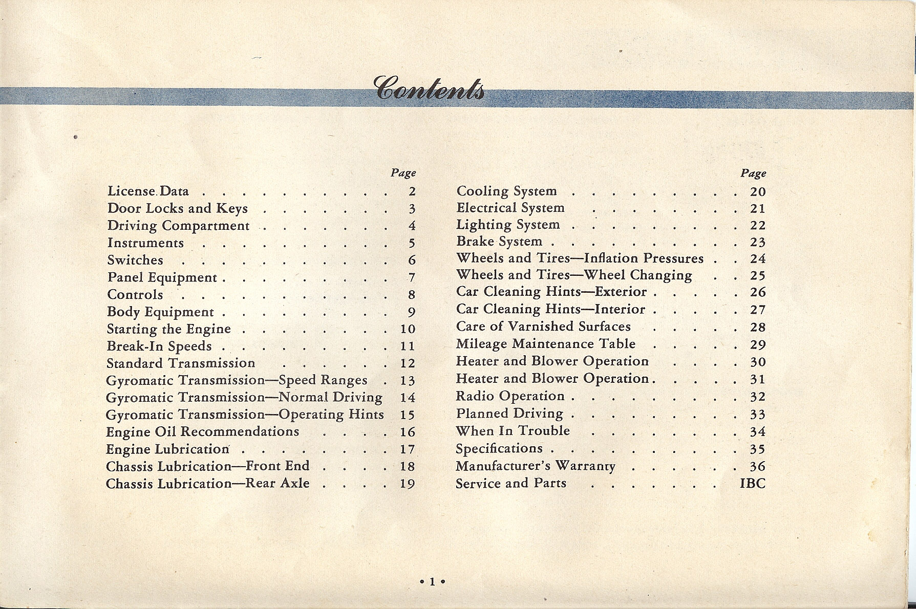 1949 Dodge D29 and D30 Manual Page 19